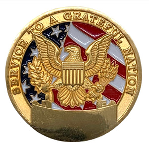 United States Navy Veteran Challenge Coin