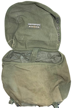 U.S. Military Vietnam War Era U.S. Military Canvas M-1956 "Butt" Pack