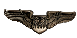 USAF Basic Navigator Aviator Wings Badge Pin