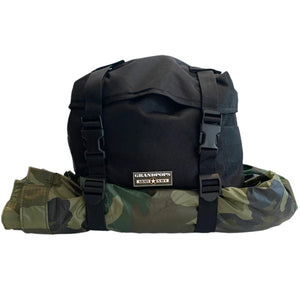 U.S. Military Tactical Black M67 Field "Butt" Pack Repro