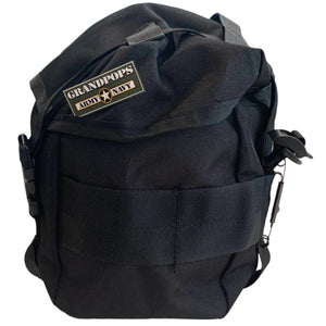 U.S. Military Tactical Black M67 Field "Butt" Pack Repro