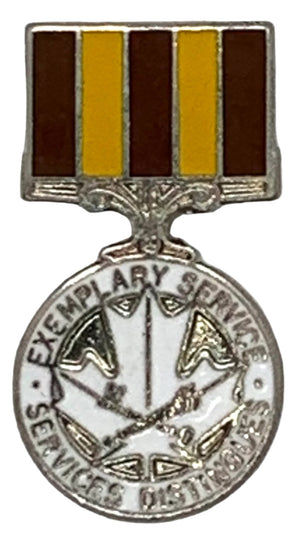 Canadian Fire Services Exemplary Service Medal Pin