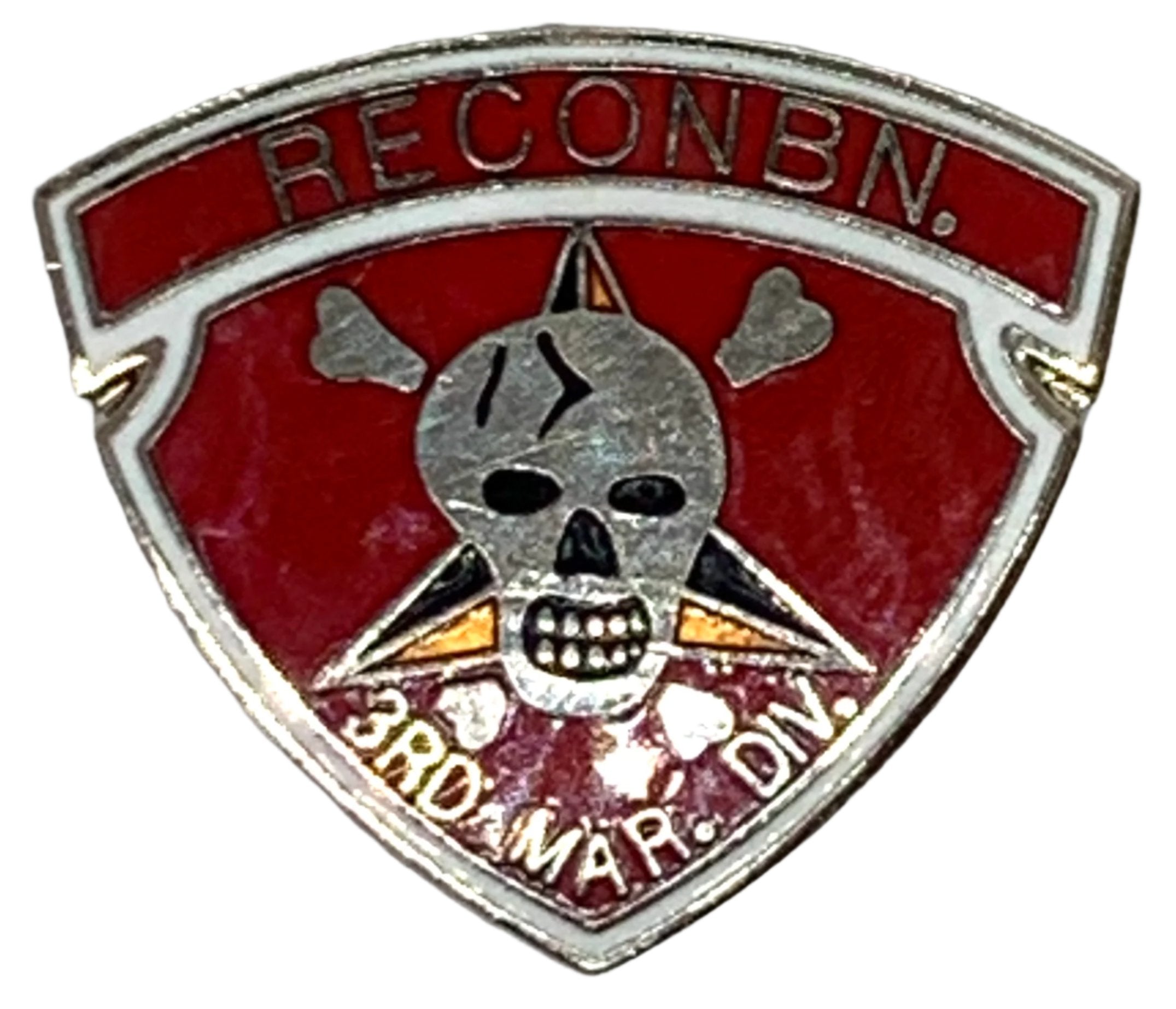60年代 実物 米軍 3rd Recon Bn Mortalis パッチ 3rd Recon Battalion