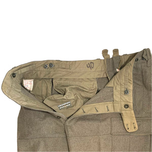 West German Bundeswehr Wool Field Pants