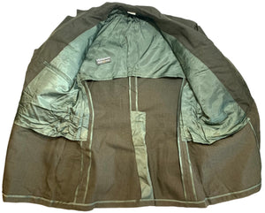 U.S. Vietnam War Era Marine Corps Service Alpha Serge Wool Dress Green Jacket Dated 1971