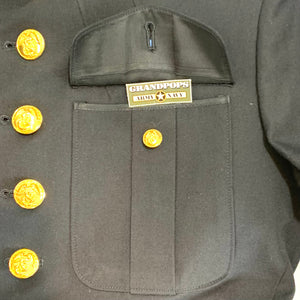 U.S. Marine Corps Corporal's Service Dress Blue Shade 2312 Poly/Wool Gabardine Dress Jacket Dated 2008