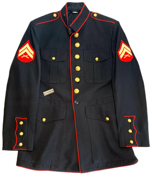 U.S. Marine Corps Service Dress Blue Shade 2312 Poly/Wool Gabardine Dr GRANDPOPSARMYNAVY U.S. Marine Corps Service Dress Blue Shade 2312 Poly/Wool Gabardine Dr GRANDPOPSARMYNAVY