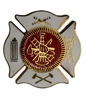 Fire Department Logo Pin