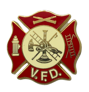 Volunteer Fire Department Pin