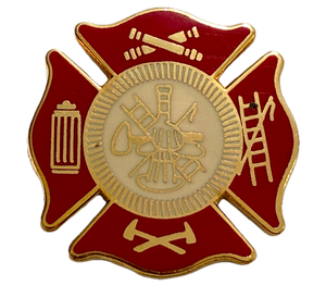 Fire Department Logo Pin
