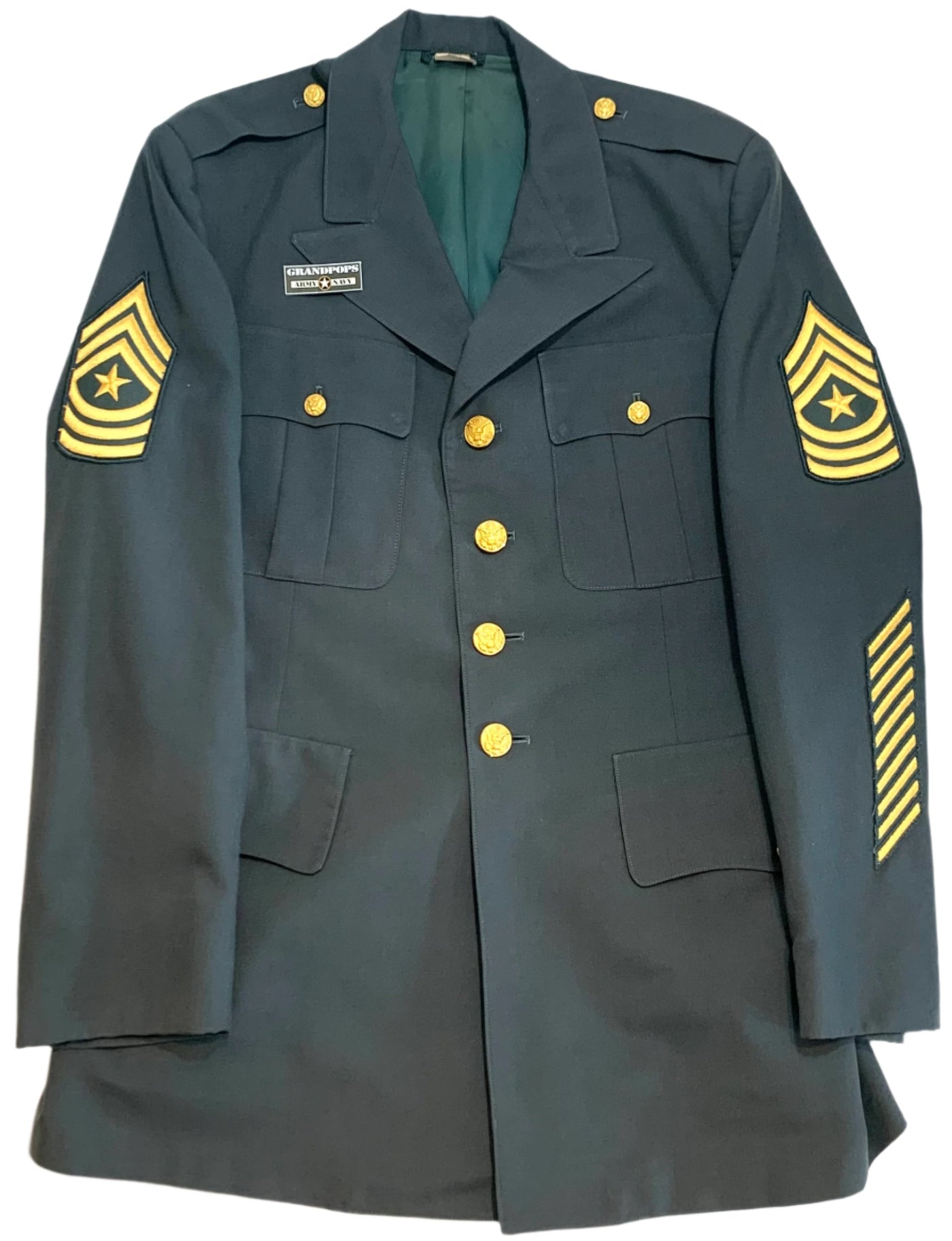 army dress greens Uniforms and Grooming Guide Army retires green service uniform