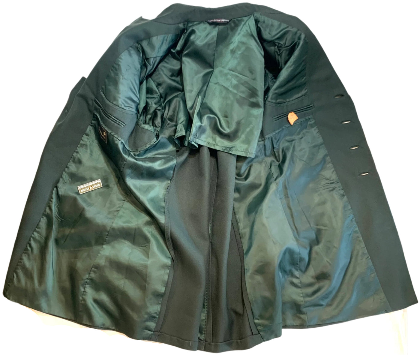 U.S. Army Department of Defense Officer's Green Polyester Class A Serv GRANDPOPSARMYNAVY U.S. Army Department of Defense Officer's Green Polyester Class A Serv GRANDPOPSARMYNAVY