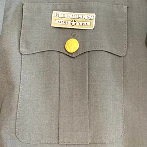 U.S. Army Cold War Era Staff Sergeant's Green AG-344 Poly/Wool Class A Service Dress Uniform Jacket Dated 1978