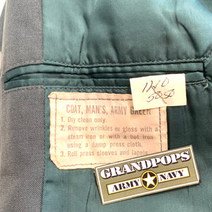 U.S. Army Cold War Era Staff Sergeant's Green AG-344 Poly/Wool Class A Service Dress Uniform Jacket Dated 1978