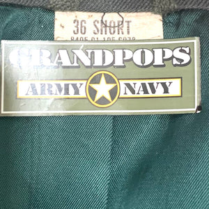 U.S. Army Green AG-344 Poly/Wool Tropical Class A Service Dress Uniform Jacket Dated 1982