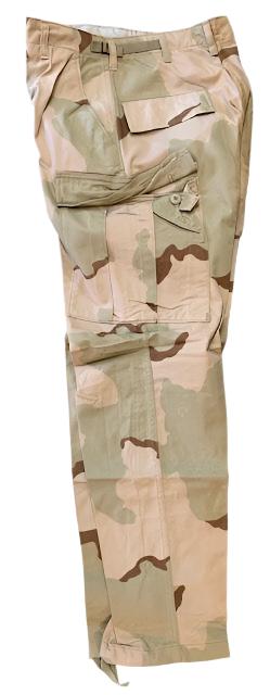 DCU 3 Color Tri-Desert Camo Twill BDU Pants USA MADE