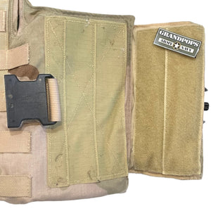 U.S. Military Point Blank Body Armor DCU 3-Color Desert Plate Carrier