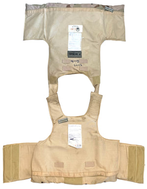 U.S. Military Point Blank Body Armor DCU 3-Color Desert Plate Carrier