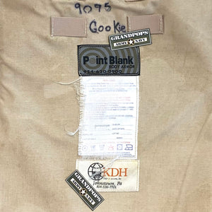 U.S. Military Point Blank Body Armor DCU 3-Color Desert Plate Carrier
