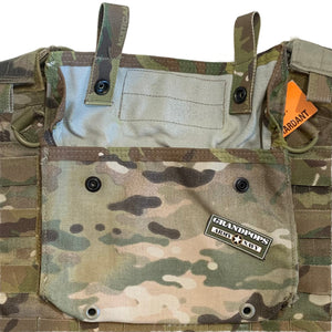 U.S. Military Fire Retardant MultiCam Combat Integrated Armor Carrier System Tactical Vest
