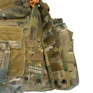 U.S. Military Fire Retardant MultiCam Combat Integrated Armor Carrier System Tactical Vest