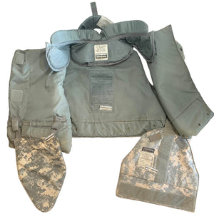 U.S. Military ACU Interceptor OTV Base Vest Body Armor W/ Add-Ons