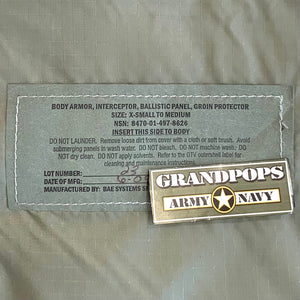 U.S. Military ACU Interceptor OTV Base Vest Body Armor W/ Add-Ons