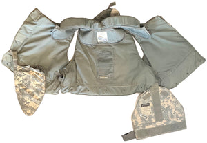 U.S. Military ACU Interceptor OTV Base Vest Body Armor W/ Add-Ons