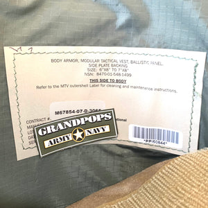 U.S. Military USMC Coyote Brown Modular Tactical Vest Body Armor