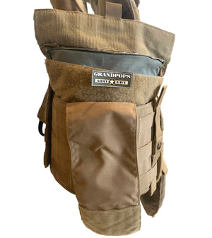 U.S. Military USMC Coyote Brown Modular Tactical Vest Body Armor