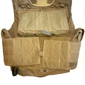 U.S. Military USMC Coyote Brown Modular Tactical Vest Body Armor