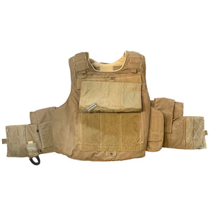 U.S. Military USMC Coyote Brown Modular Tactical Vest Body Armor