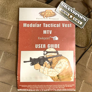 U.S. Military USMC Coyote Brown Modular Tactical Vest Body Armor