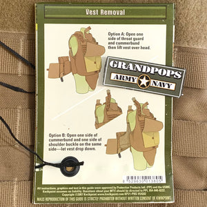 U.S. Military USMC Coyote Brown Modular Tactical Vest Body Armor