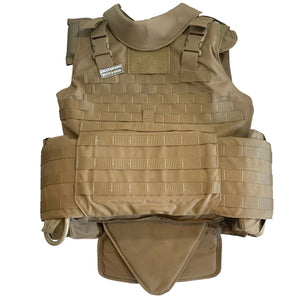 U.S. Military USMC Coyote Brown Improved Modular Tactical Vest Body Armor