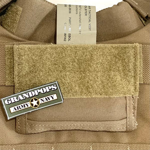 U.S. Military USMC Coyote Brown Improved Modular Tactical Vest Body Armor
