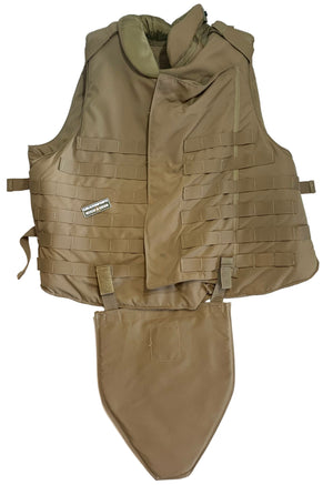 U.S. Military Coyote Brown Interceptor OTV Plate Carrier W/ Add-Ons