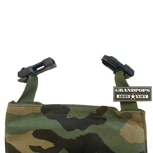 U.S. Military M81 Woodland Nylon Cover Groin Protector Body Armor W/ Buckles