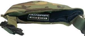 U.S. Military M81 Woodland Nylon Cover Groin Protector Body Armor W/ Buckles