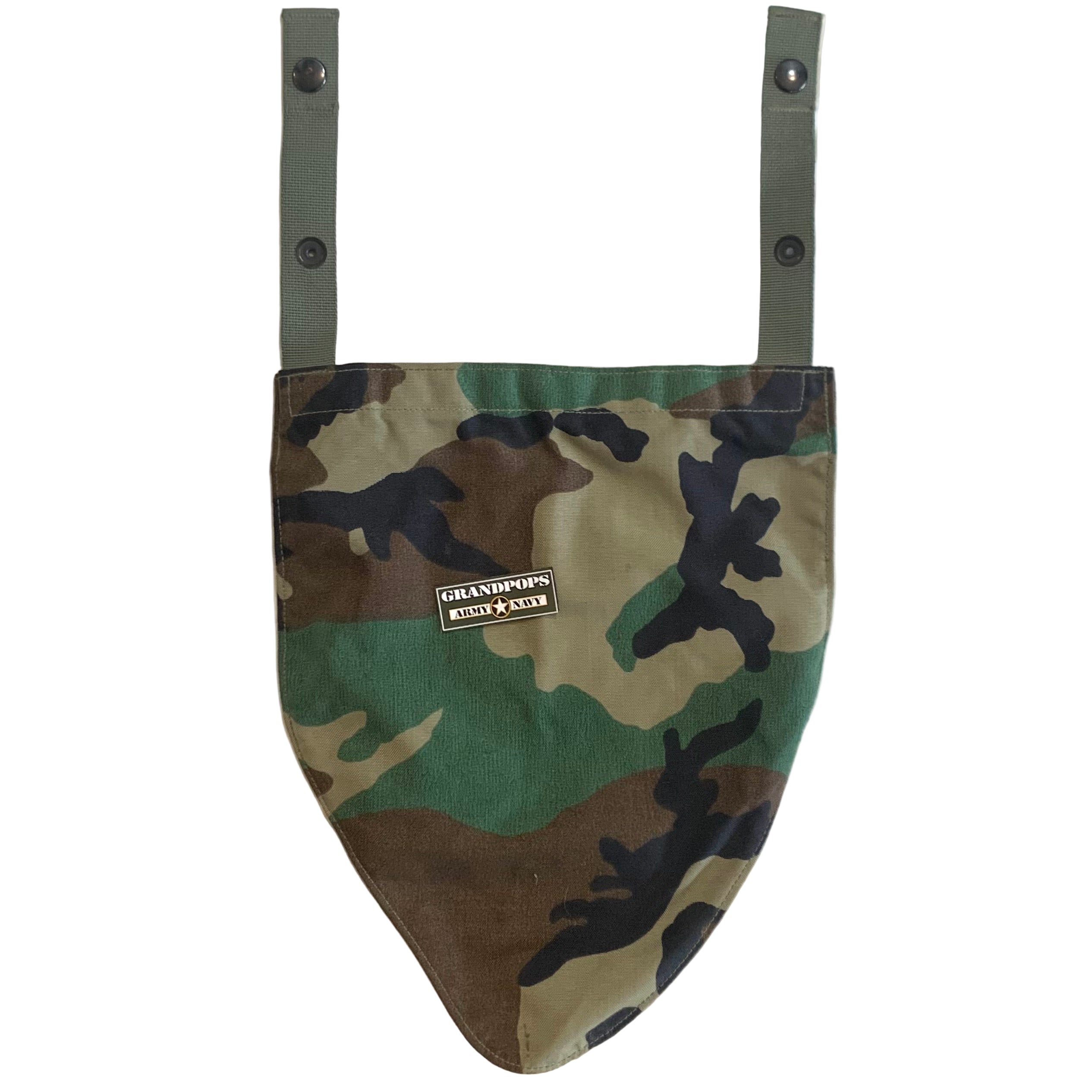 U.S. Military M81 Woodland Nylon Groin Protector OTV