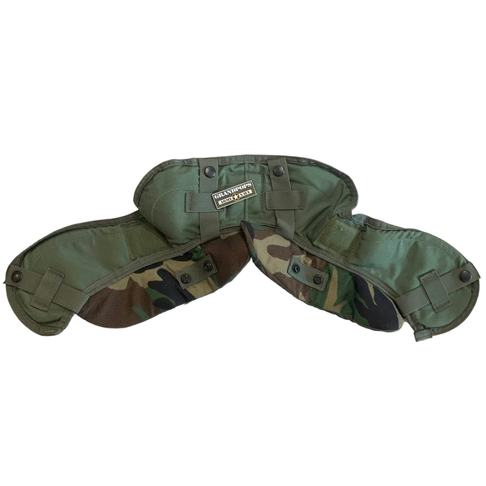 U.S. Military M81 Woodland Yoke and Collar OTV Interceptor Body Armor