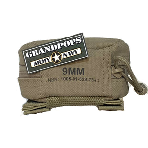 Tan MOLLE 9mm Pistol/Submachine Gun Cleaning Kit