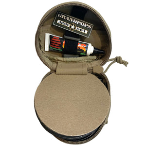Tan MOLLE 9mm Pistol/Submachine Gun Cleaning Kit