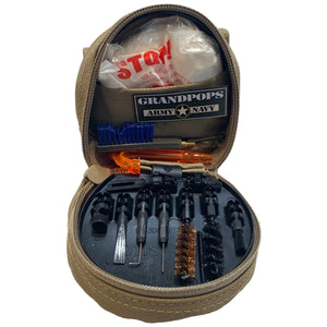 Tan MOLLE 9mm Pistol/Submachine Gun Cleaning Kit