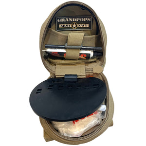 Tan MOLLE 9mm Pistol/Submachine Gun Cleaning Kit
