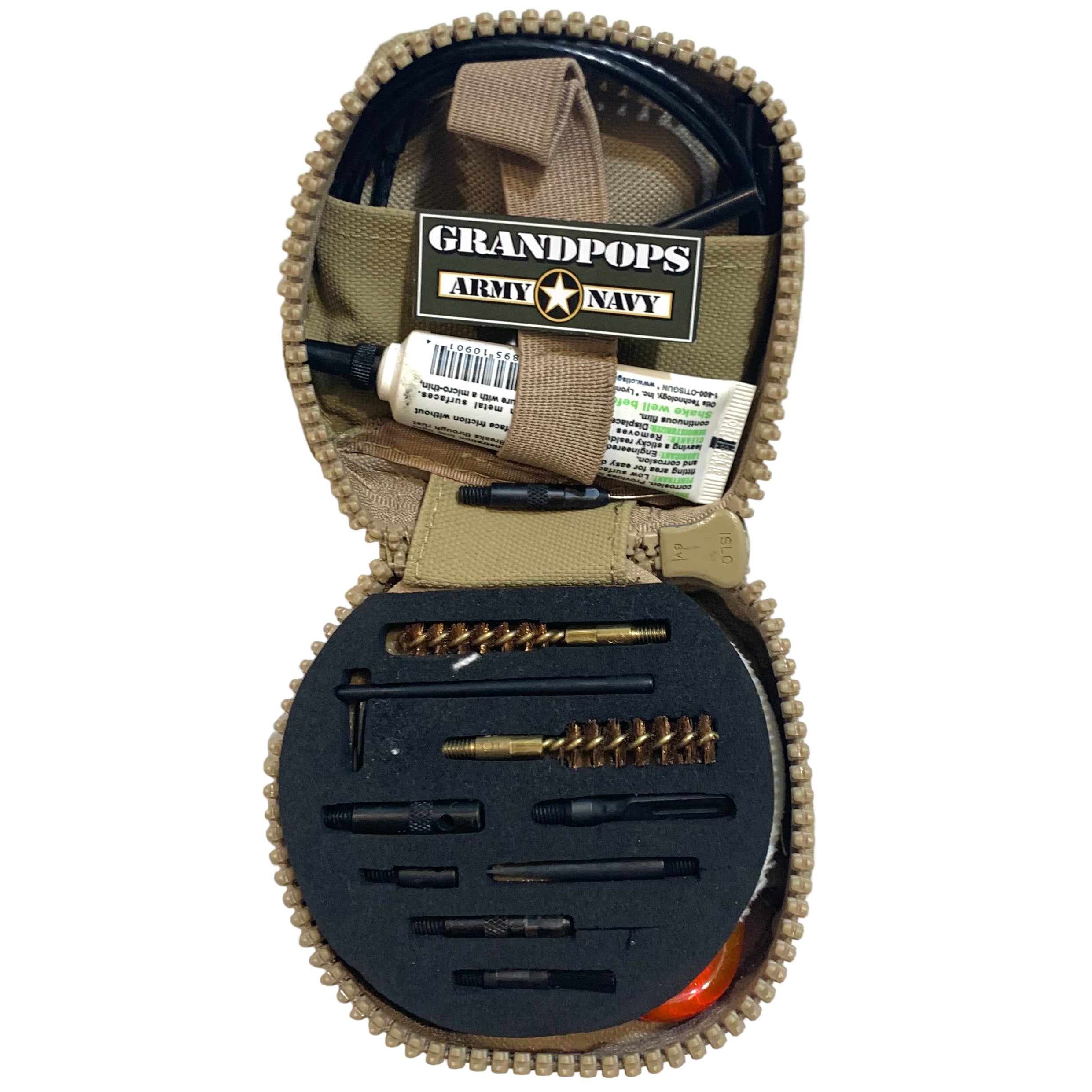 Tan ALICE Sniper 7.62mm/5.56mm Gun Cleaning Kit – GRANDPOPSARMYNAVY