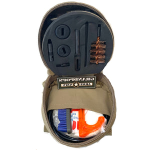 Tan MOLLE Universal Gun Cleaning Kit