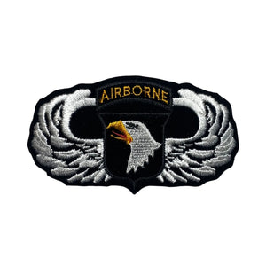 Medium U.S. Army 101st Airborne Division Insignia & Wings Patch