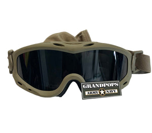 U.S. Military Spear Goggles Two-Lens System Wileyx