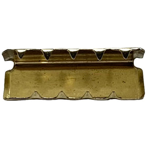Solid Brass Web Belt Tip